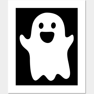 Cute Ghost Pocket Posters and Art